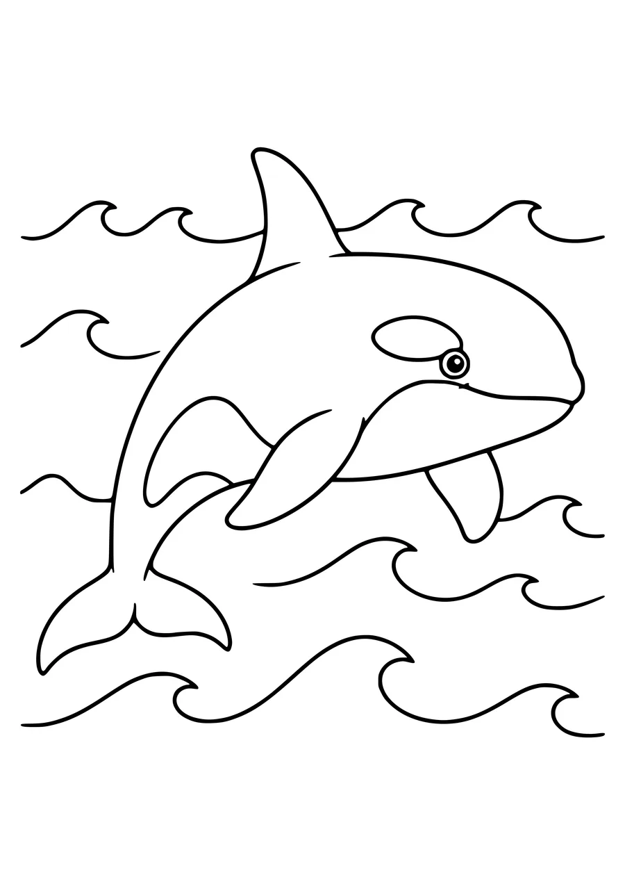 orque page de coloriage gratuit à imprimer