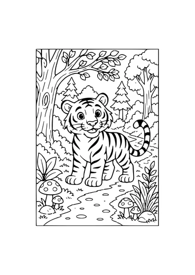 butterfly in winter coloring page