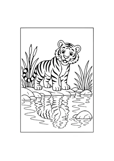 bee in the garden coloring page