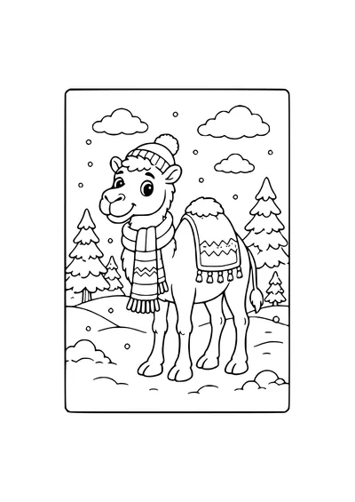 whale in the forest coloring page