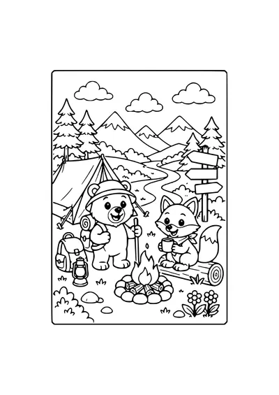 seal by the water coloring page