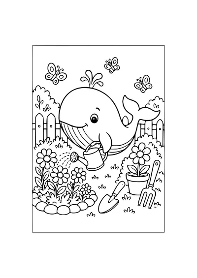 caravan in the forest coloring page