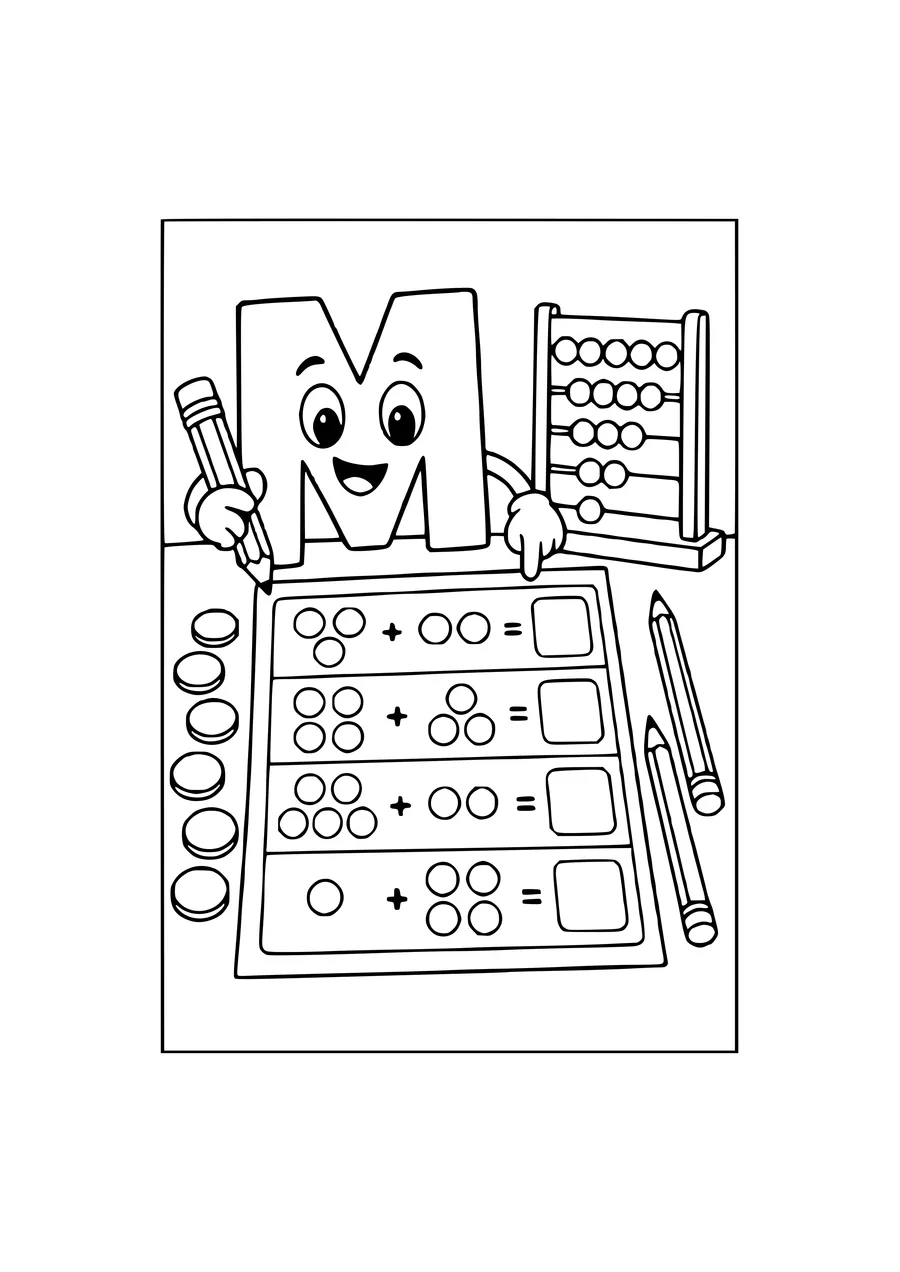 coloriage compter avec des cadeaux