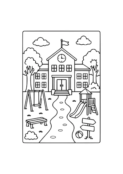 colors with gifts coloring page