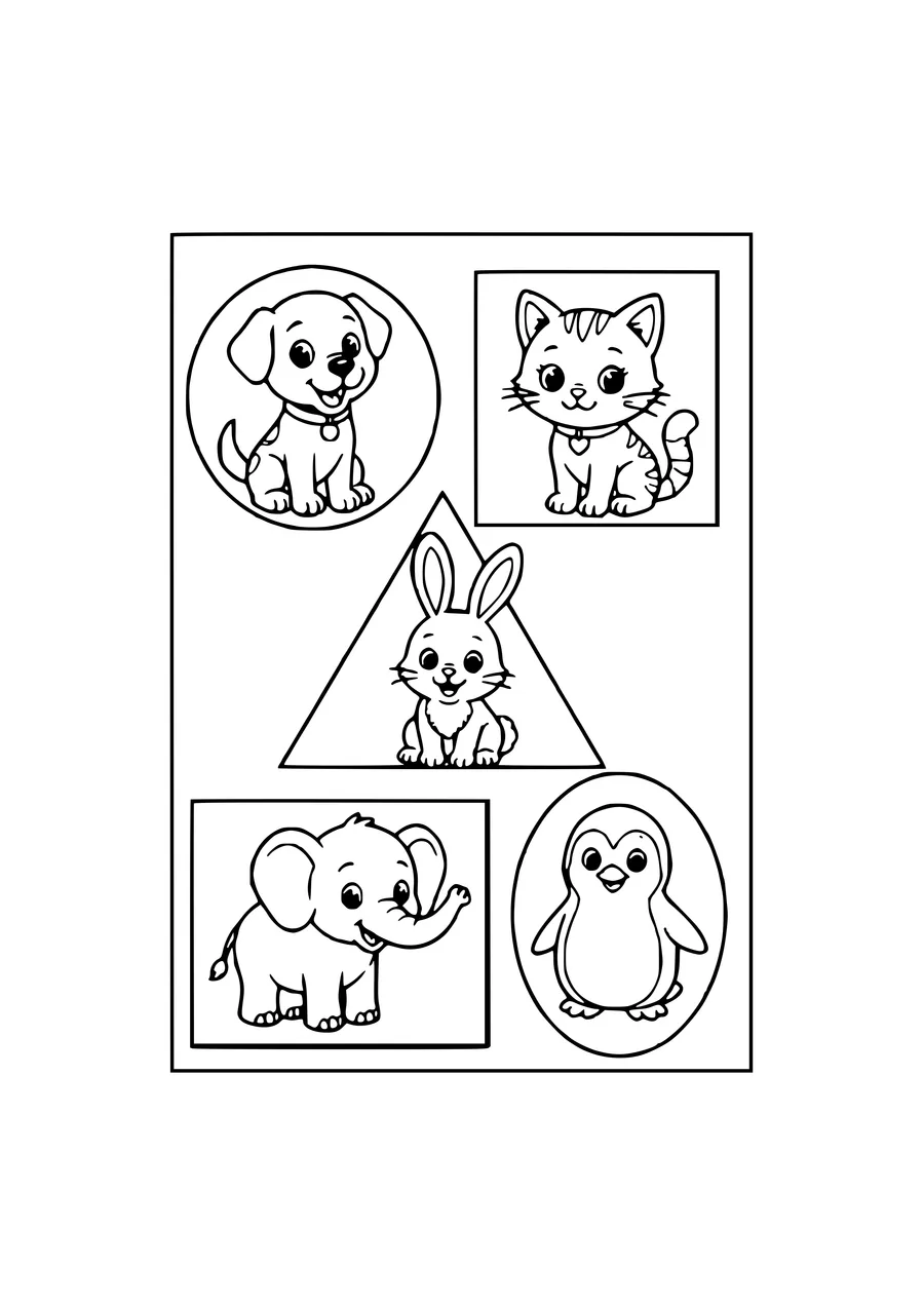 letters on the playground coloring page