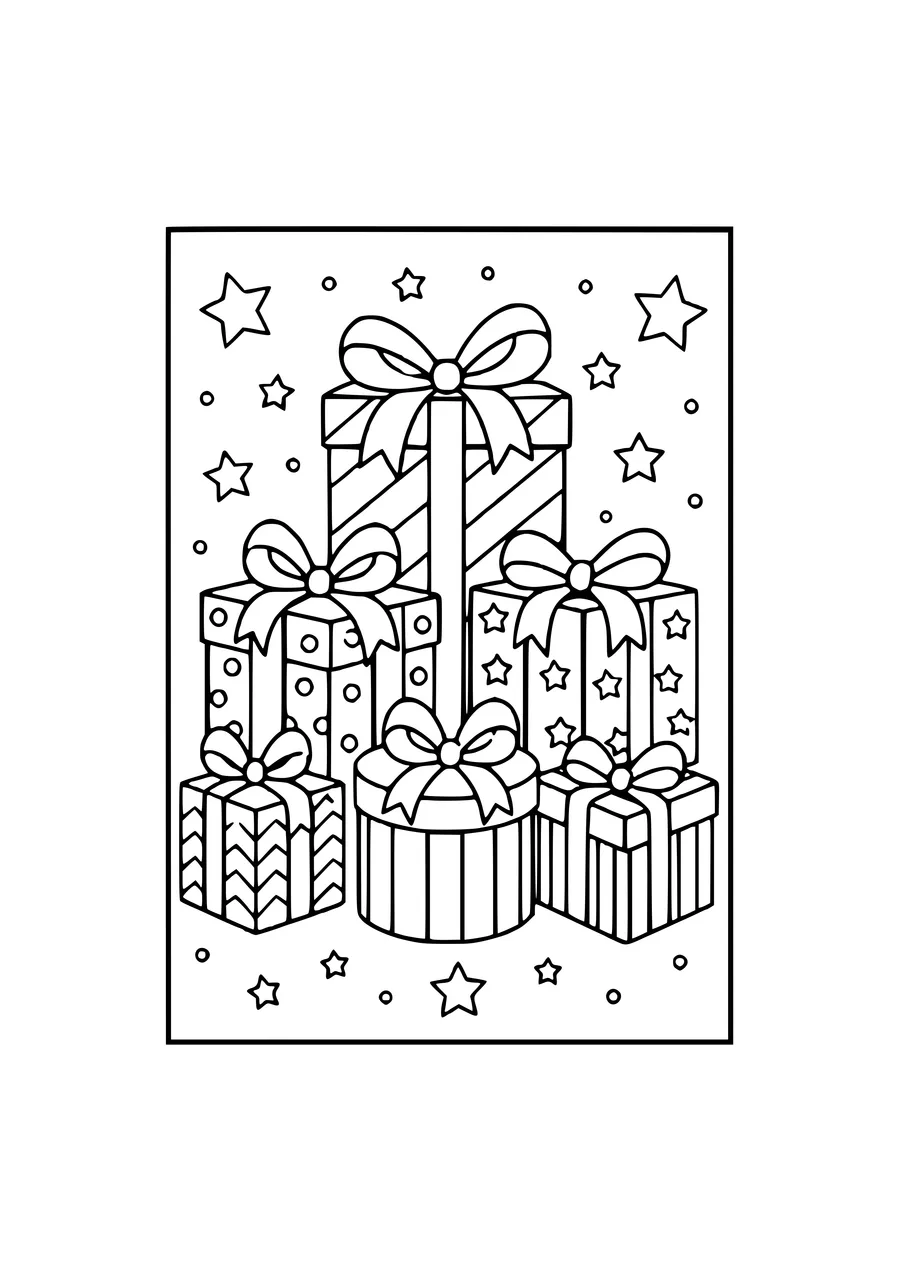 patterns with animals coloring page