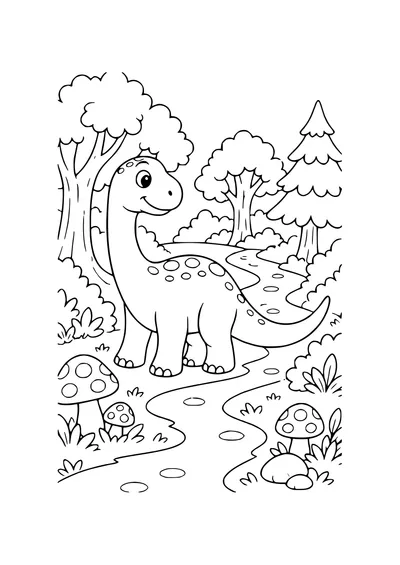 princess by the water coloring page