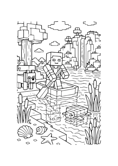 winter queen in winter coloring page