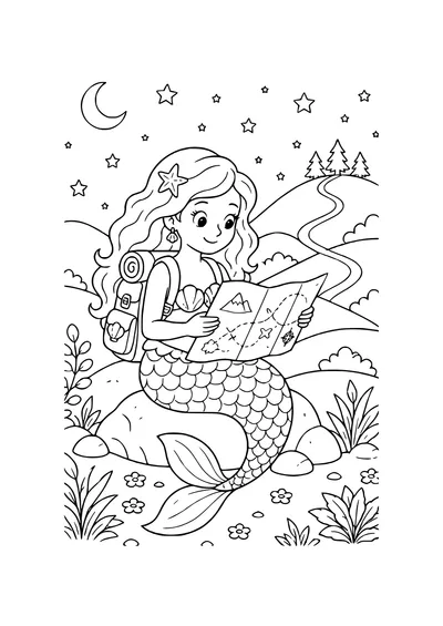 car and monster truck in a flower field coloring page