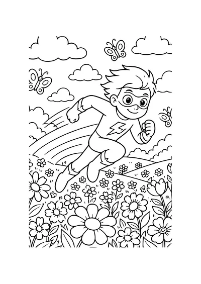coloriage bébé dragon près d’un château